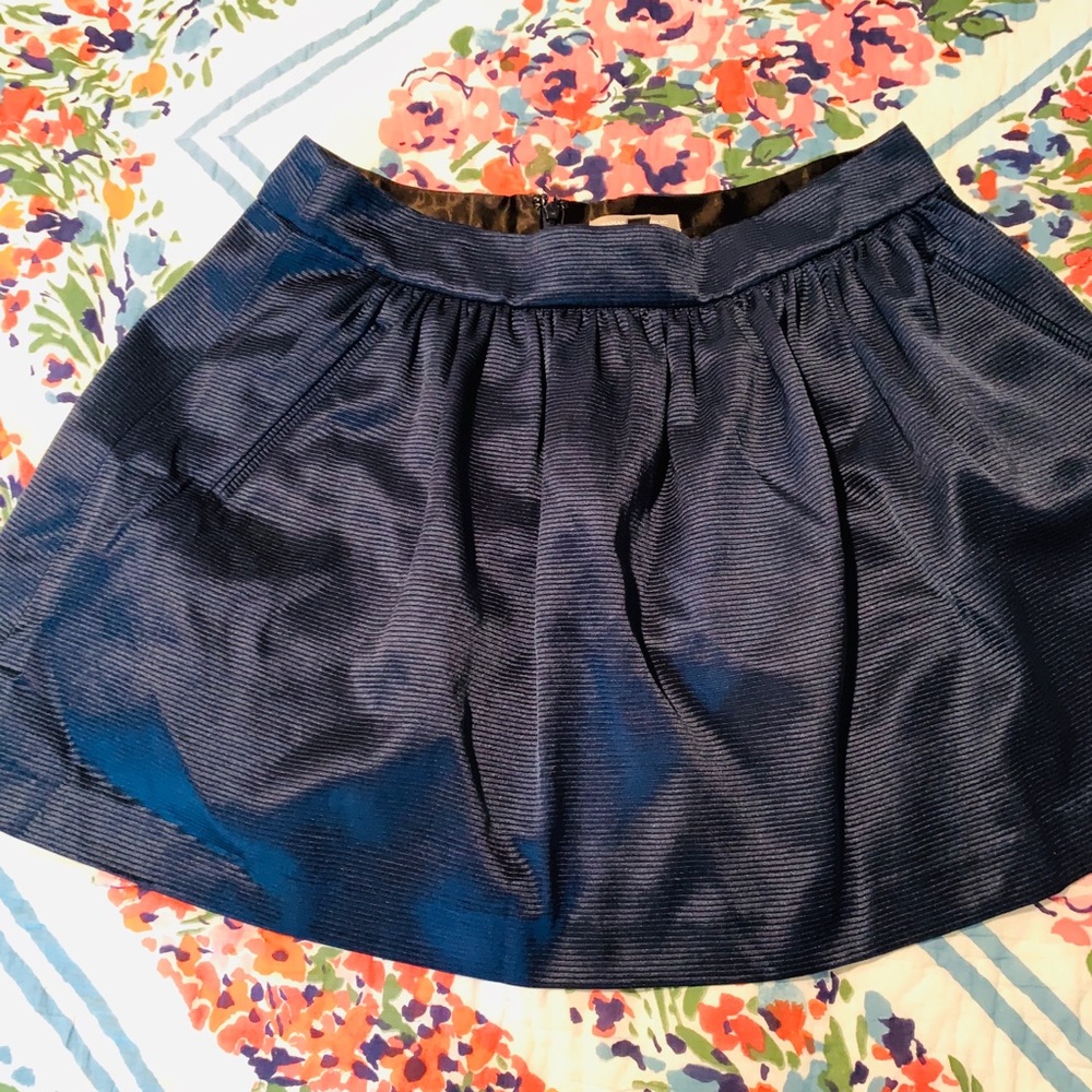 NWT Banana Republic skirt navy with pockets
